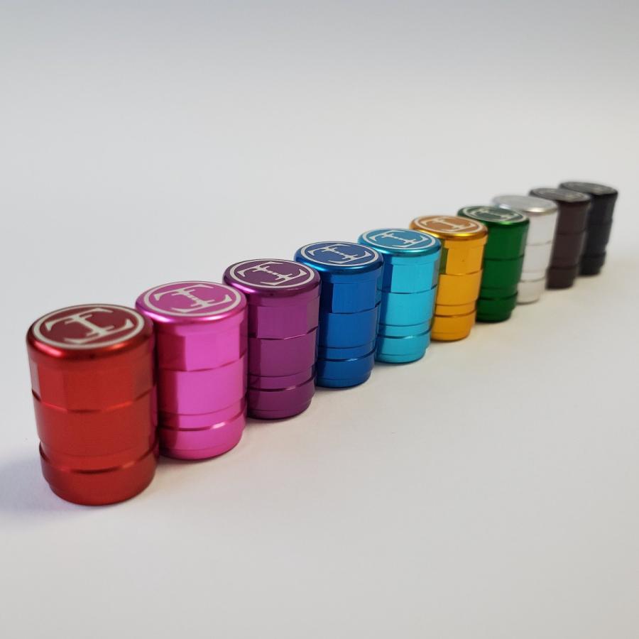 TDW 12face cut エアバルブキャップ 4個入 ブルー |  | 01