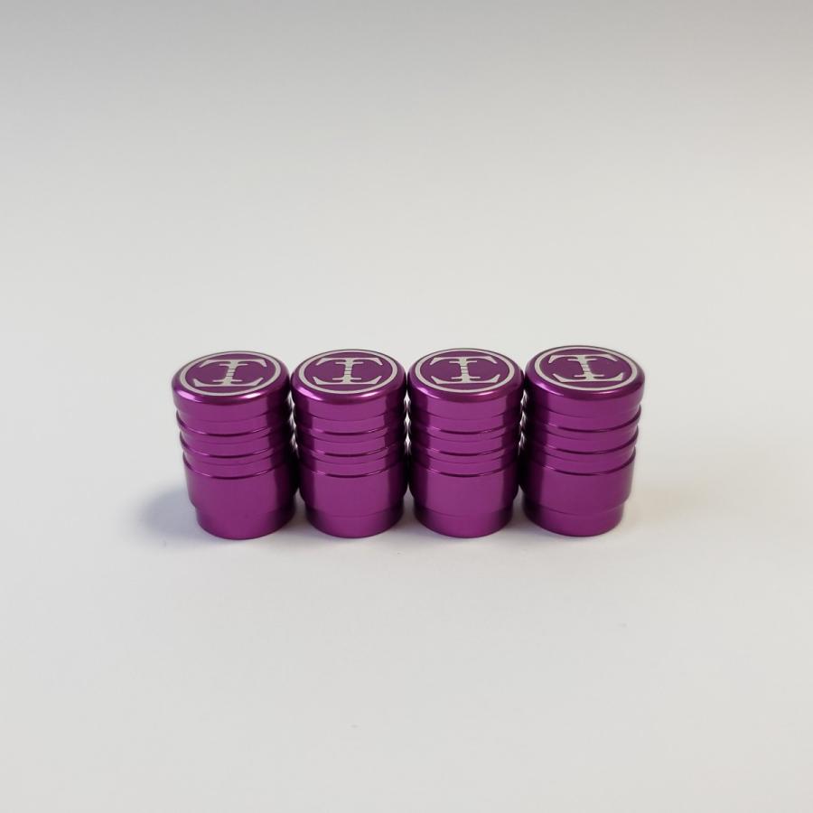 TDW 3Line エアバルブキャップ 4個入 パープル | 