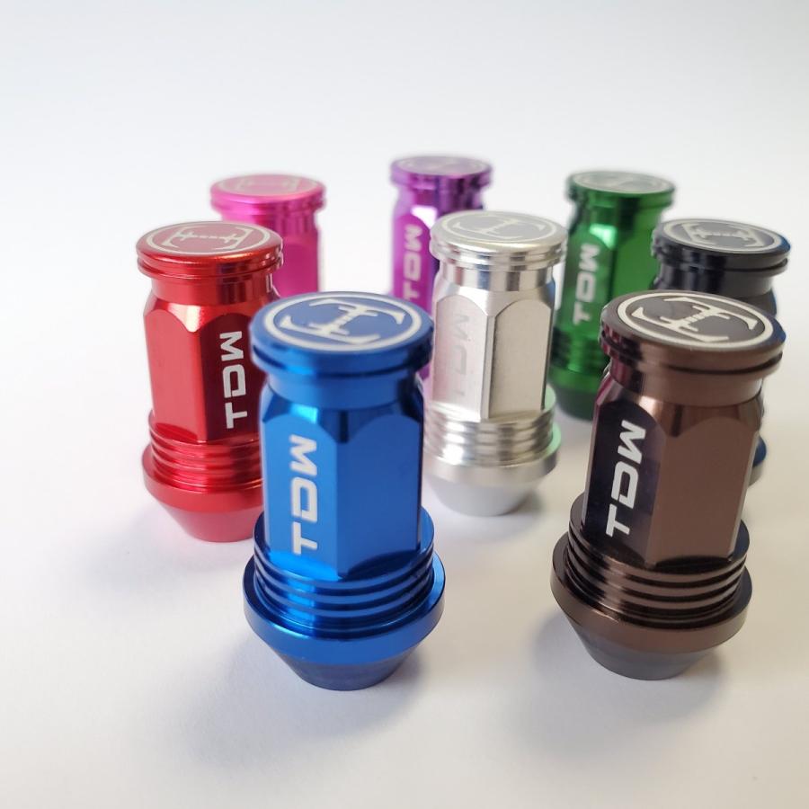 TDW エアバルブキャップ Nut Design FLAT 4個入 ゴールド |  | 02