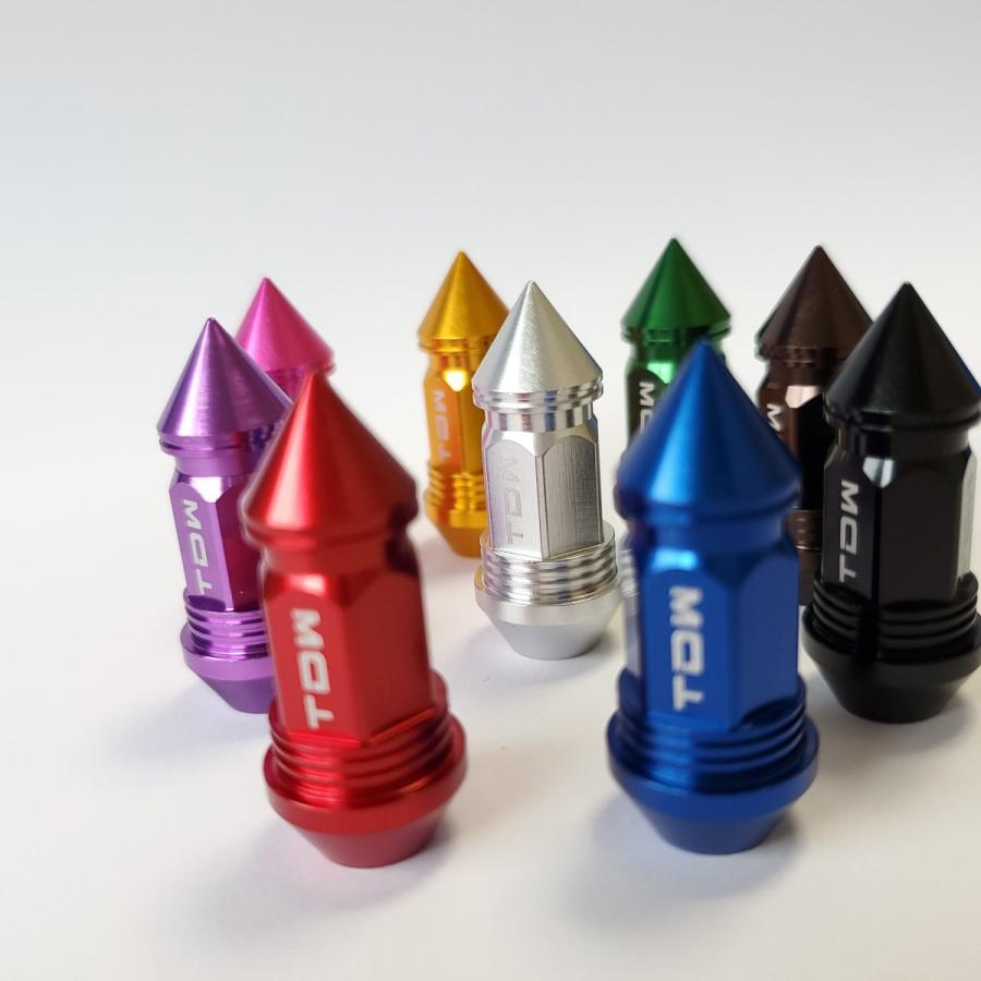 TDW エアバルブキャップ Nut Design SPIKE 4個入 ブラック |  | 02