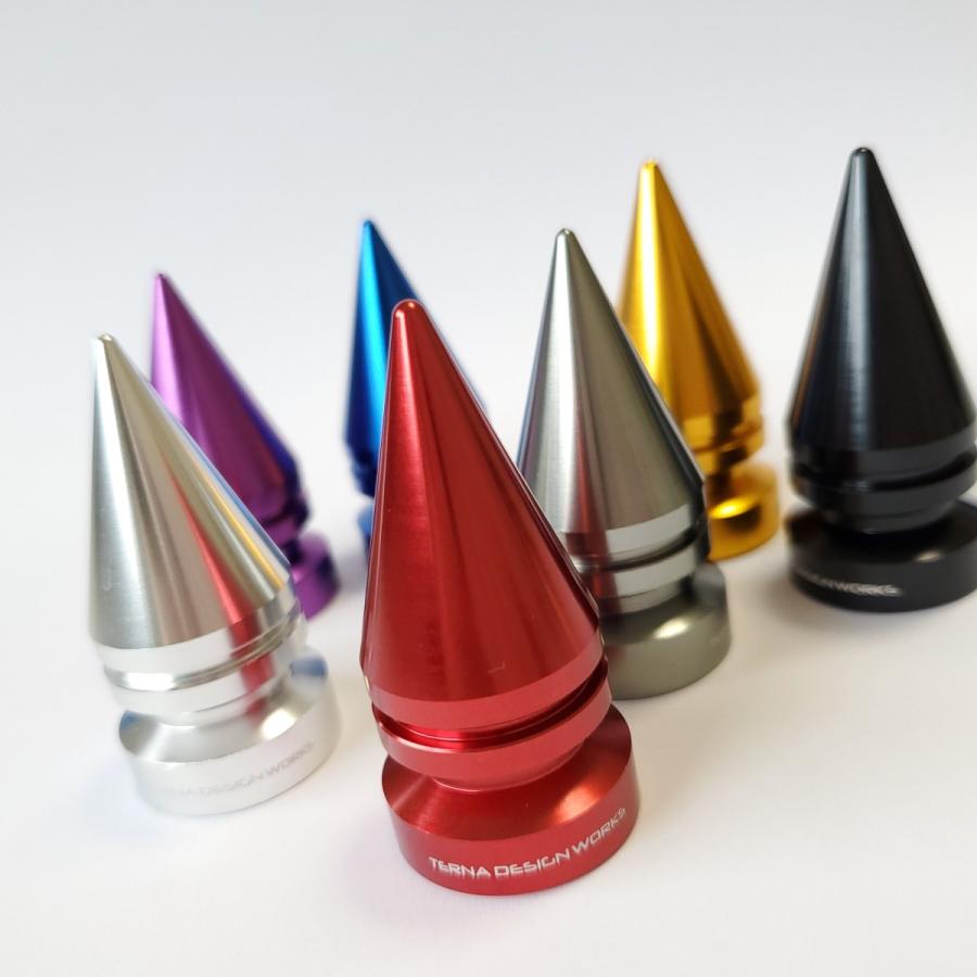 TDW ワイパーキャップ SPIKE M8 ブルー : TERNA DESIGN WORKS