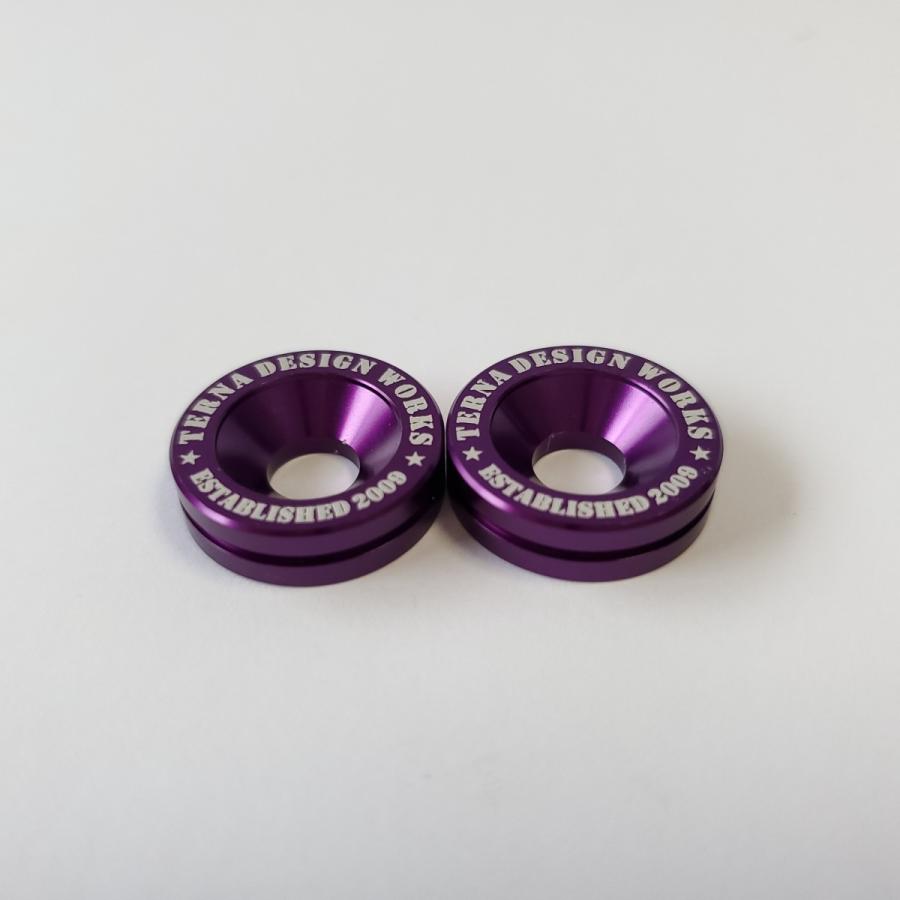 TDW ローゼットワッシャ 2個 パープル | 