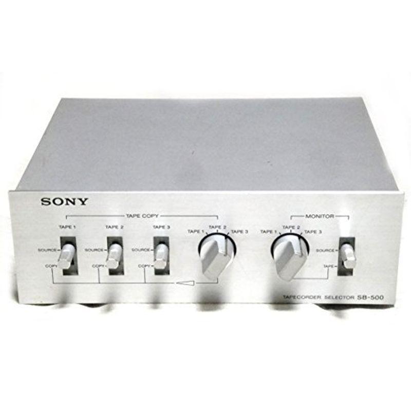 最新情報 SONY SB-500 テープデッキセレクター DJ用ヘッドフォン