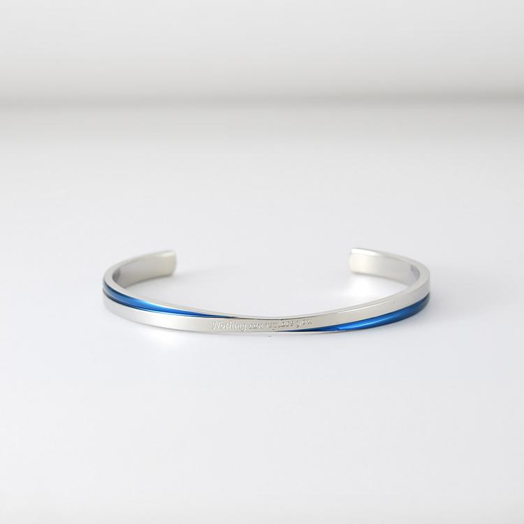 唐草 バングル ゴールド アラベスク ブレスレット 金18k gp まぁ