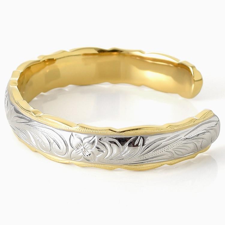 ハワイアンジュエリー ペアバングル ペアブレスレット ステンレス 金属