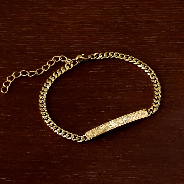 ハワイアンジュエリー ブレスレット レディース メンズ 刻印