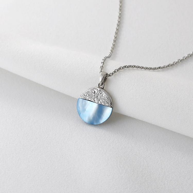 ハワイアンジュエリー ネックレス メンズ レディース ステンレス つけっぱなし リバーシブル サージカルステンレス ネックレス シェル サークル スクロール あず Gpss1170st ペアジュエリーテラグラティア 通販 Yahoo ショッピング