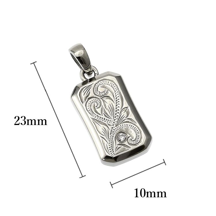 ハワイアンジュエリー ネックレス メンズ レディース ステンレス 刻印