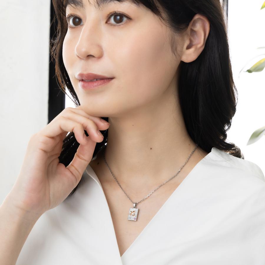 ハワイアンジュエリー ペアネックレス 刻印 ステンレス 大人 ブランド