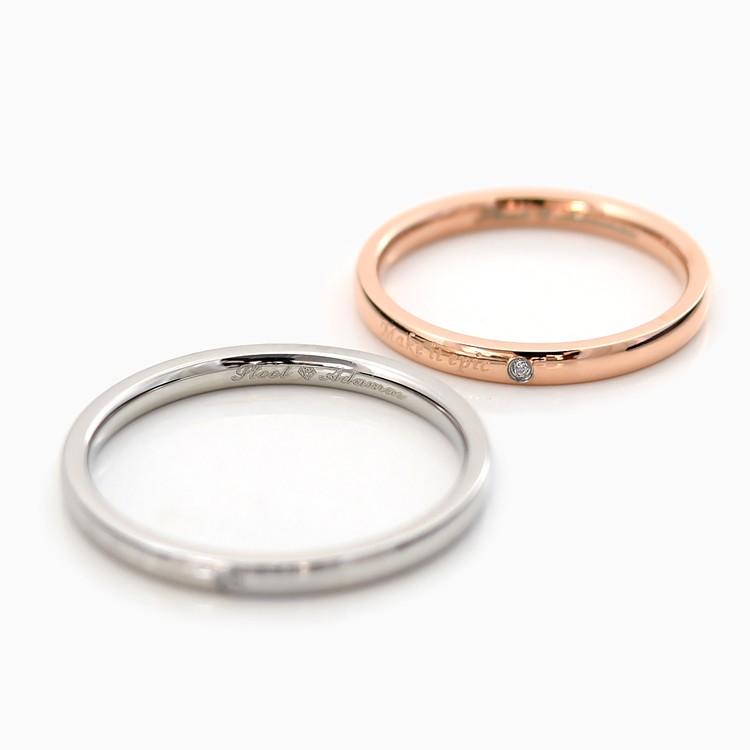 高い品質 ペアリング 刻印 ステンレス ダイヤモンド 2本セット 安い 大人 シンプル つけっぱなし 細身 甲丸 おしゃれ 指輪 マリッジリング 結婚 指輪 新しいコレクション Zoetalentsolutions Com