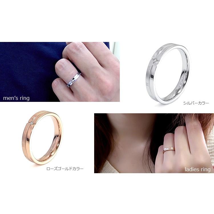 日本未発売 指輪 おしゃれ 艶消し クロス ローマ数字 金属アレルギー対応 シンプル 安い 2本セット ダイヤモンド ステンレス 刻印 ペアリング 結婚指輪 マリッジリング ペアリング ラッピング リボンあり Www Villaggioaluminios Com Br