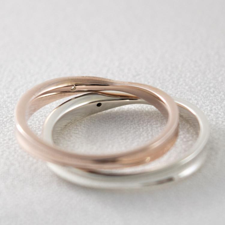 結婚 指輪 ウェディング リング 刻印なし ダイヤモンド 8号 Terraーgratia（テラグラティア） ペアリング 安い クリスマス 2本