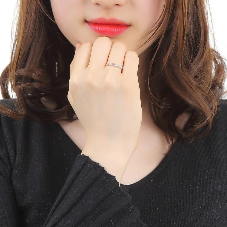 リング 指輪 レディース 誕生石 ガーネット アメジスト アクアマリン エメラルド ムーンストーン ルビー ペリドット サファイア ピンクトルマリン ブルートパーの画像