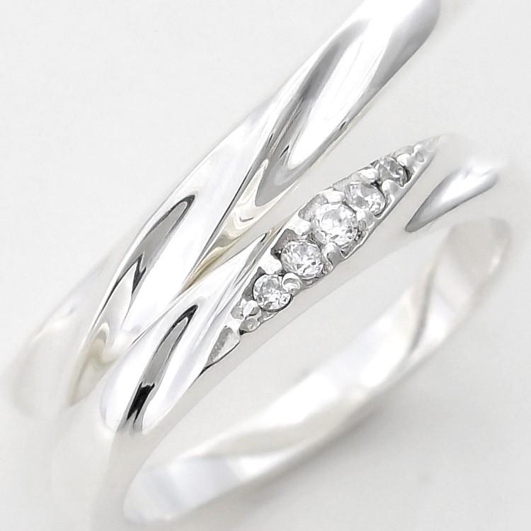 ペアリング 2本セット 安い 刻印無料 結婚指輪 マリッジリング シルバー キュービックジルコニア シンプル 大人 上品 おしゃれ ひねり 偶数サイズ Silver 925 Jlr0pair ペアジュエリーテラグラティア 通販 Yahoo ショッピング
