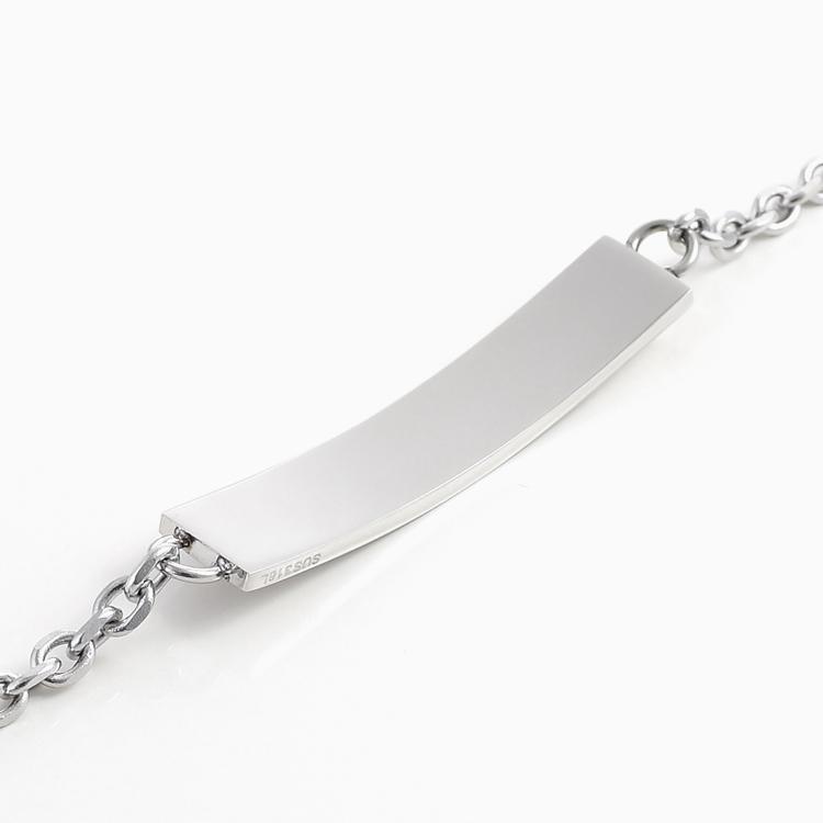 ペアブレスレット 刻印 ステンレス 金属アレルギー対応 つけっぱなし ダイヤモンド 合わせハート オリジナル刻印 シンプル 2本セット ケース付き 安い Lstb002pair ペアジュエリーテラグラティア 通販 Yahoo ショッピング