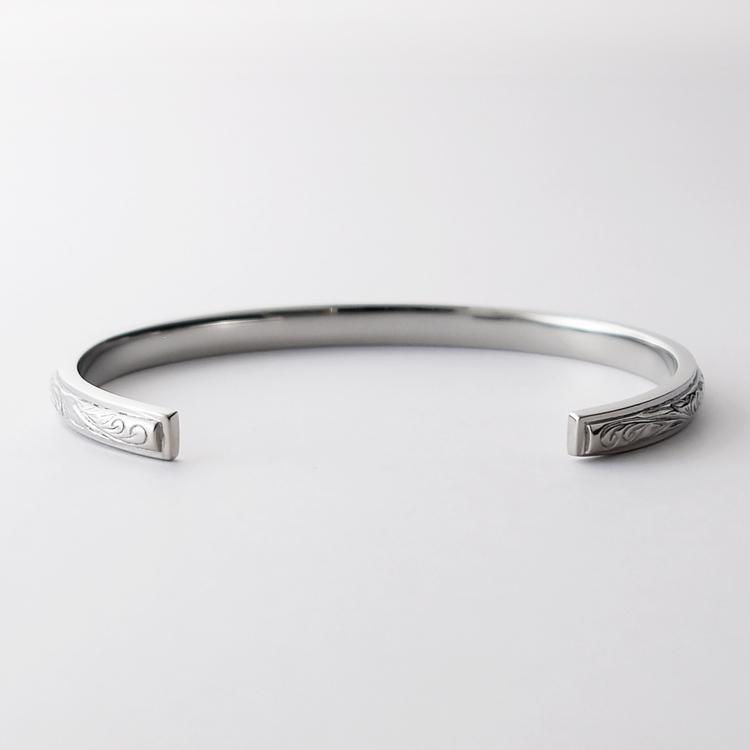 ハワイアンキルト　バングル　シルバー925　刻印有　2個セット　49g ハワイアンジュエリー ハワイアン バングル ブレスレット メンズ 刻印