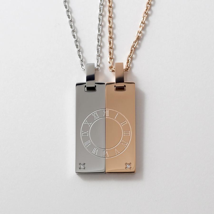 Terraーgratia（テラグラティア） ペアネックレス 刻印 ステンレス 30