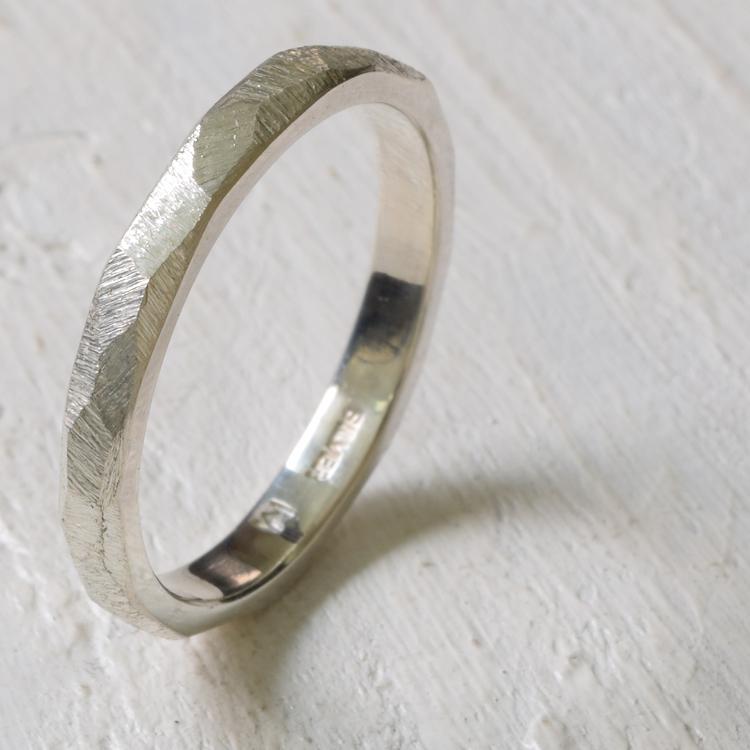 スリめのリング 細 メンズ レディース ハンドメイド オーダー シルバー ヤスリ目 シンプル 上品 おしゃれ 指輪 Silver 950 マモる 手作り ダイヤモンド Tkr008 ペアジュエリーテラグラティア 通販 Yahoo ショッピング