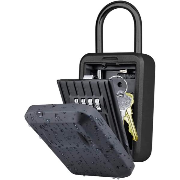 キーボックス セキュリティ 壁掛け 屋外 玄関 ダイヤル式 防水 防犯 鍵