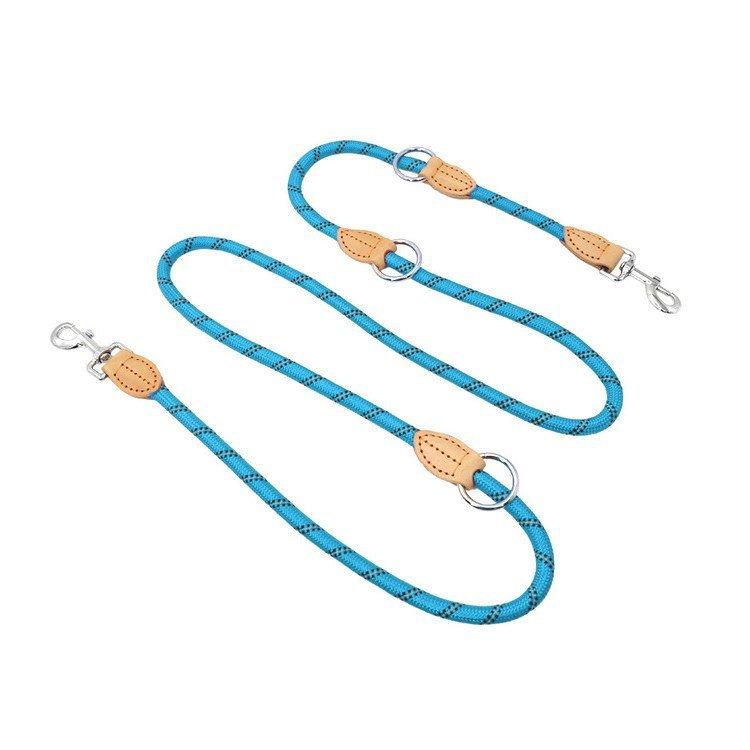 犬 リード おしゃれ 肩掛け 肩がけ 長い ショルダー ロープ ハンズフリー 犬用 ペット |  | 01