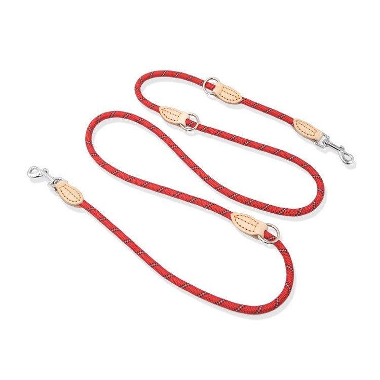 犬 リード おしゃれ 肩掛け 肩がけ 長い ショルダー ロープ ハンズフリー 犬用 ペット |  | 02