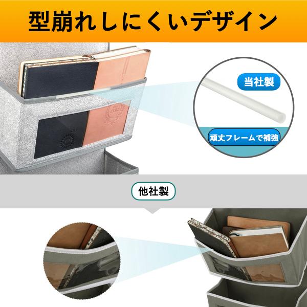 ウォールポケット 壁掛け 吊り下げ 透明 無印 北欧 おしゃれ CD クリア