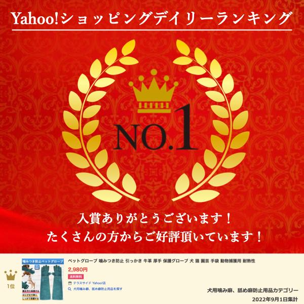 ペットグローブ 噛みつき防止 引っかき 犬 猫 かみつき 引っ掻き 厚手 保護グローブ 手袋 動物捕獲用｜terraceside｜02