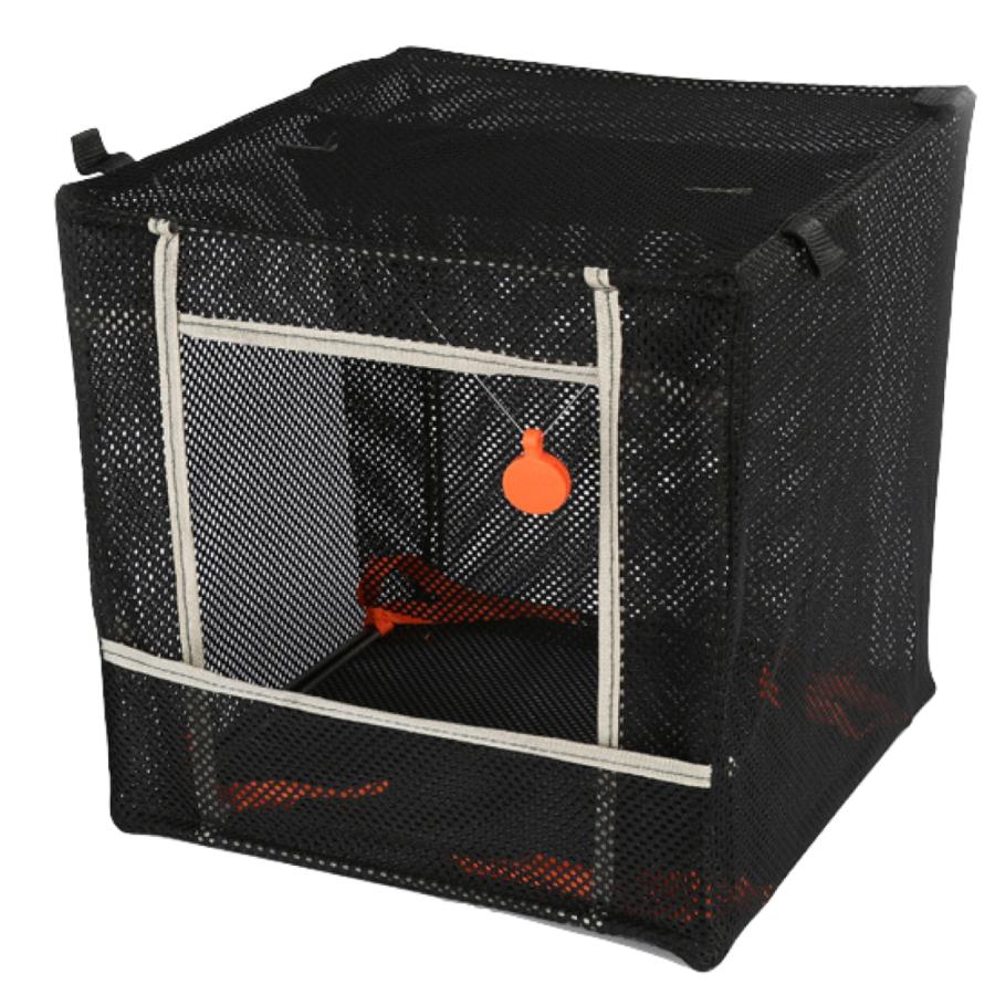 ターゲット ボックス シューティング ゲーム 30cm 消音 ネット 回収