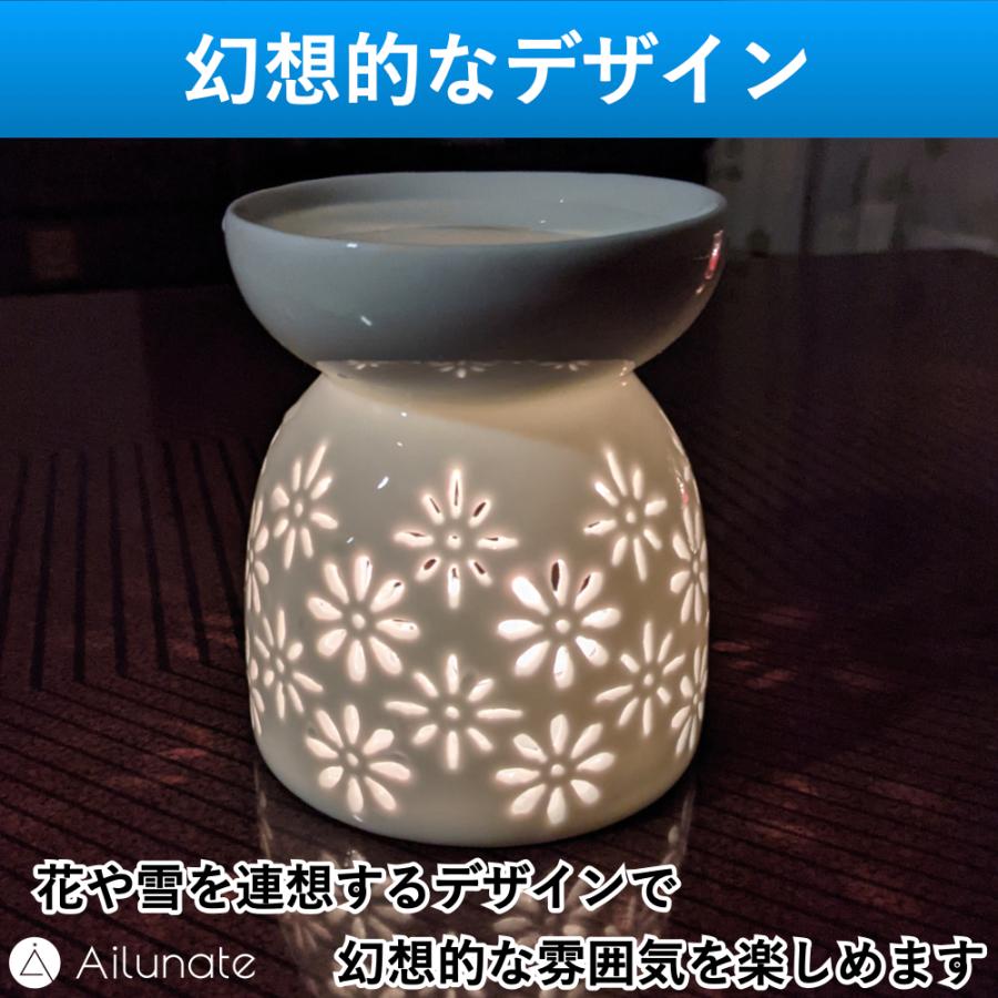 アロマポット 陶器 キャンドル アロマバーナー アロマキャンドル