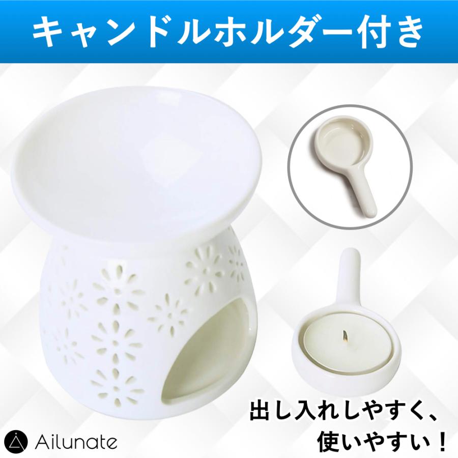 アロマポット 陶器 キャンドル アロマバーナー アロマキャンドル