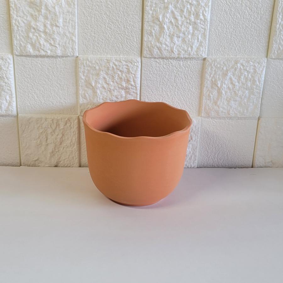 テラコッタ チューリップS 植木鉢 4号 園芸用品 日本製 オリジナル