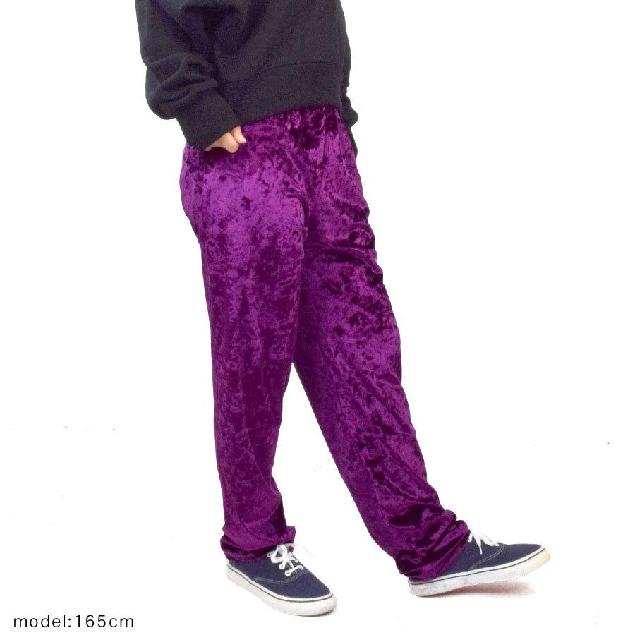 ベロアパンツ ベロア パンツ 秋 冬 スウェットパンツ ベルベット 光沢