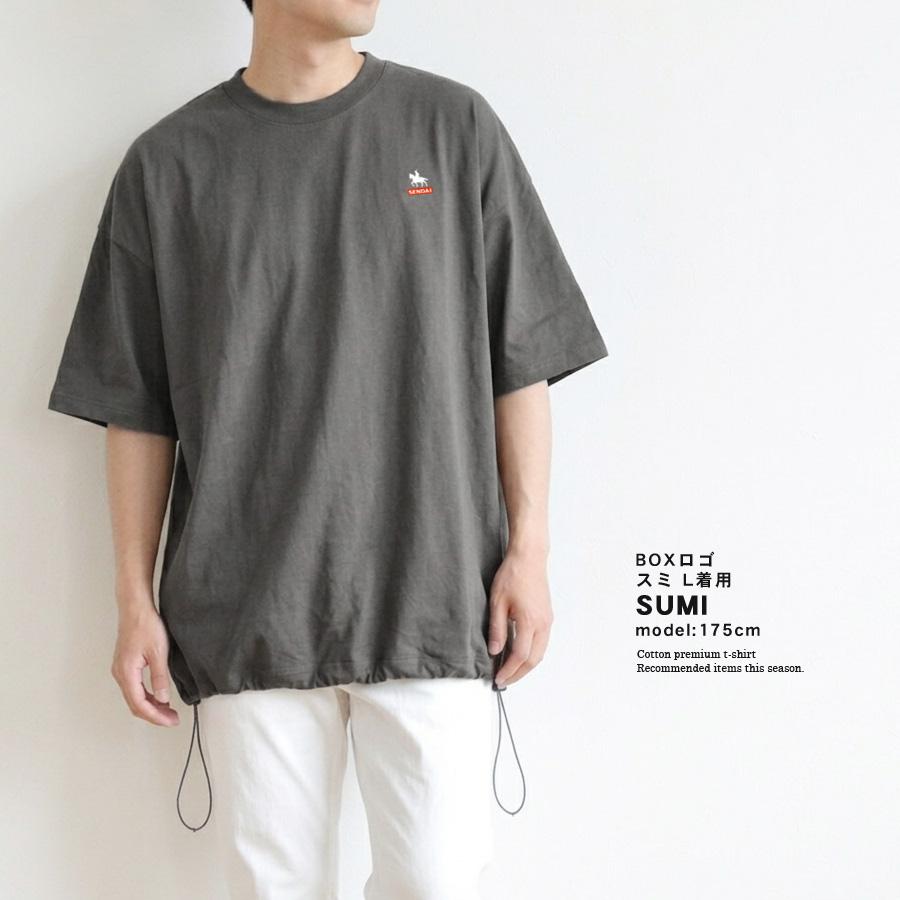 Tシャツ レディース 半袖 綿100％ 伊達政宗 裾ドローコード 裾しぼり