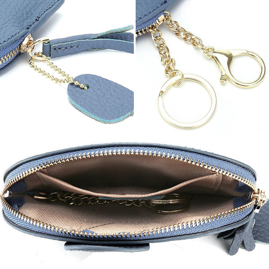 ゾウ 小銭入れ 本革 カードケース コインケース 財布 小物入れ キー