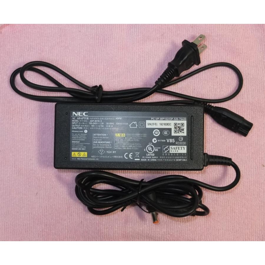 Nec Acアダプタadp87 Adp90yb E Pc Vp Wp102 19v 4 74a 90w Acnadp87 テラメゾンpcshop 通販 Yahoo ショッピング