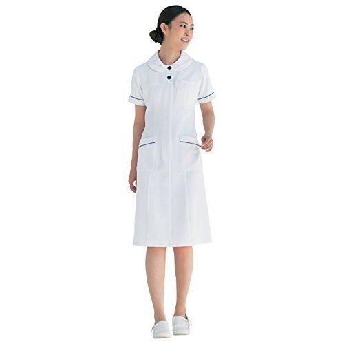 大流行中 ナースワンピース ノーブルネイビー リボンカラー Op 3046 ホワイト Ll オンワード 白衣 春夏新色 Neighborhauls Com