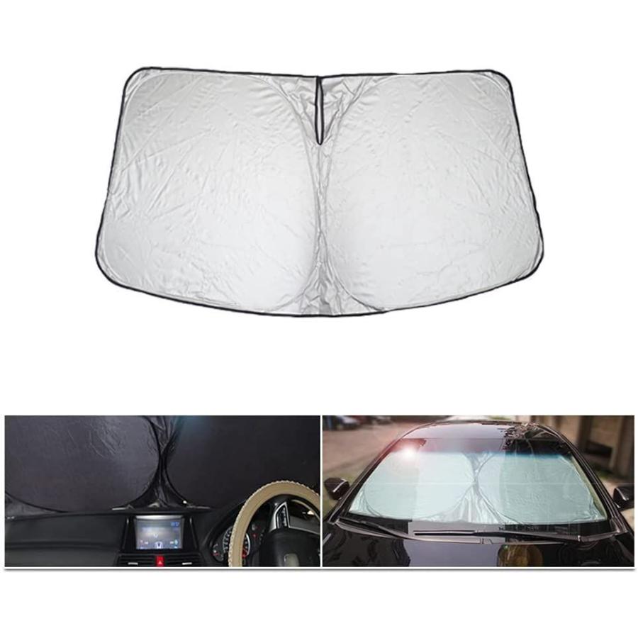 50 Off Wellvie 新型 ハリアー 80系 サンシェード 車 フロント 日よけ 車種専用 Uvカット 車中泊 遮光 カーシェード 紫外線対策 想像を超えての Turningheadskennel Com