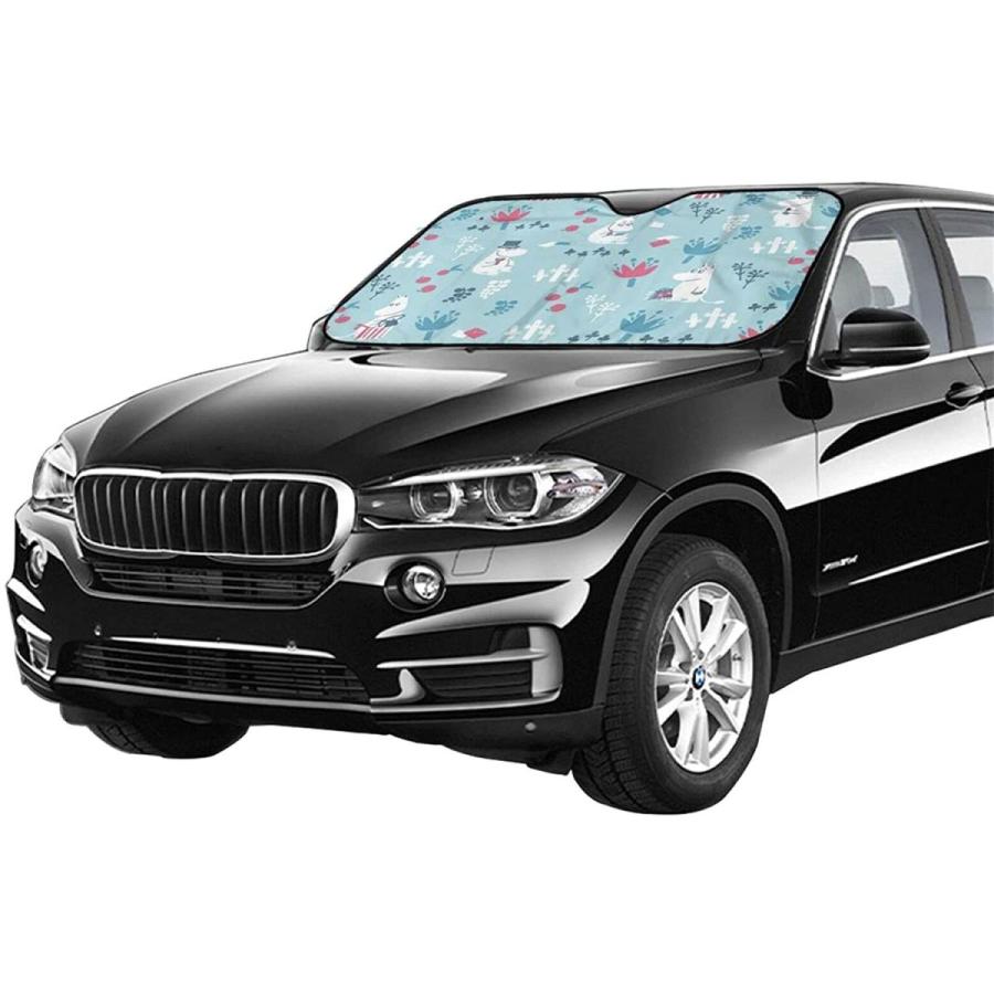 ムーミン サンシェード 車 フロントサンシェード Uvカット かわいい Danesi 日除け 軽自動車 吸盤 車用品 おしゃれ１３０ ７０c Terramonostore 通販 Yahoo ショッピング