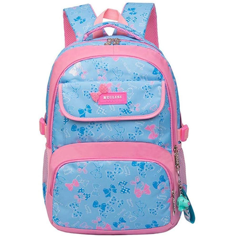 お洒落 Bansusu 子供リュックサック 花柄 ピーキー 可愛い 女の子 バックパック 大容量 多機能 軽量 小学生 デイパック 旅行 低学年 お Avmap Gr