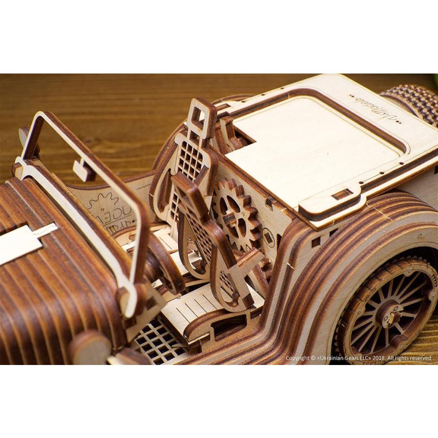 Ugears ユーギアーズ Roadster VM-01 ロードスターVM-01 木製 組立 ブロック パズル おもちゃ  :20210821033937-00893:TerraMonoStore - 通販 - Yahoo!ショッピング