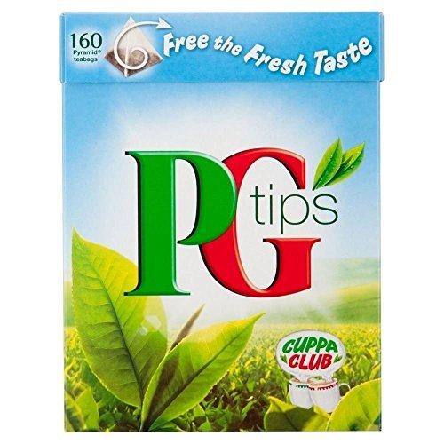 Pg Tips Pyramid Tea Bags 160 Per Pack Pgのヒントピラミッドティーバッグ パックあたり160 その他日本茶 緑茶 Worthingsociety Org Uk