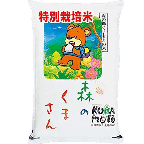 令和2年産 熊本産 特別栽培米 森のくまさん JAうき 5kg (白米精米（精米後約4.5kg）) 玄米