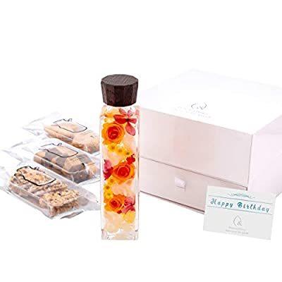 安心の定価販売 Smileまーけっと Herba ハーバリウム 花 クッキー お菓子 ボックスギフト ハーバリウムガーデン フレッシュオレンジ Happy Bi 人気ブランド M Mahdi Net