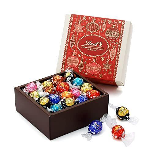 在庫処分送料無料 リンツ Lindt チョコレート リンドール クラシックギフトボックス 28個 レッド クリスマス お菓子 詰め合わせ ギ 大人気再入荷 Shirleyryan Ca