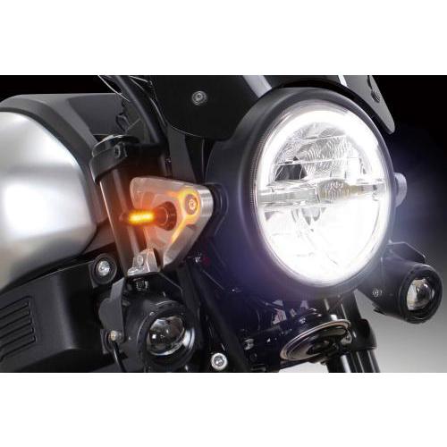 スペシャルパーツ武川 SP武川 XSR125 BVF1/BVF2用 ストリームラインミニLEDウインカーキット スモーク 05-08-0719の画像