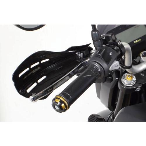 スペシャルパーツ武川 SP武川 ナックルガード GROM(JC92)・CB125R(JC91)・CL250/500用 マットブラック 09-11-0367 | スペシャルパーツ武川 | 02