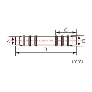 キタコ KITACO ホースコネクター I型 6mm 0900-990-10206｜terranet｜02