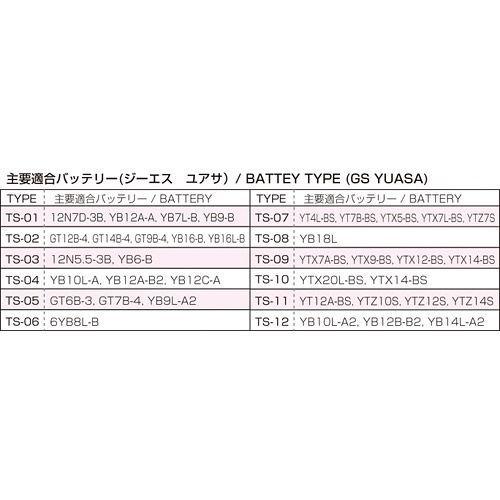 キタコ KITACO ターミナルボルト＆ナットSET （タイプ：TS-09） 0901-200-00009 | KITACO | 01