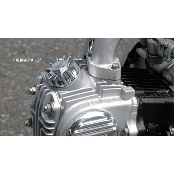 KIJIMA（キジマ） タペットキャップ 2個SET Z50 / CB400F用 メッキ 101