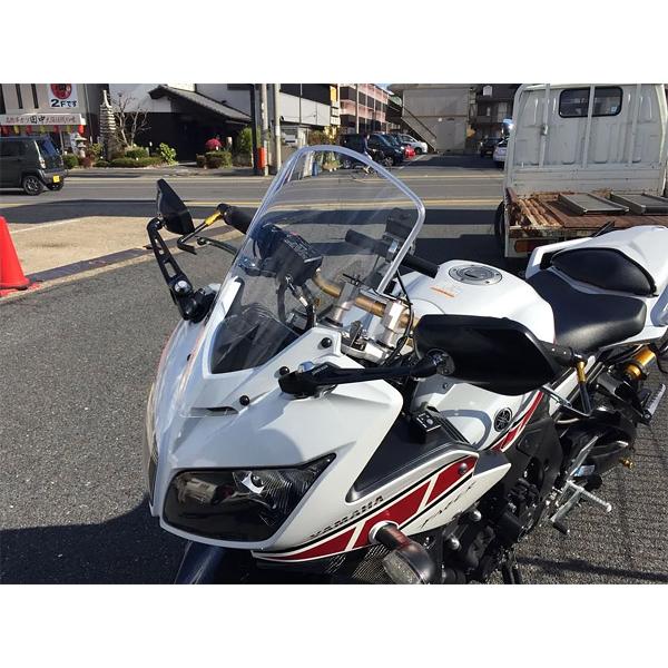 アクリポイント ACRY-Point YAMAHA 08-16 FZ1 Fazer用 クリア